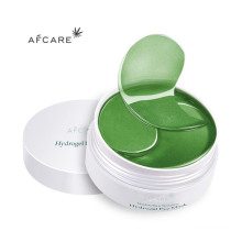 Masque anti-rides pour les yeux Masque de traitement des yeux en gel de collagène vert 24K pour les yeux secs Masque anti-rides pour les yeux